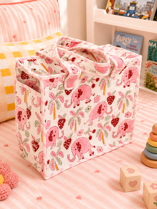 Strawberry Safari Mini Tote
