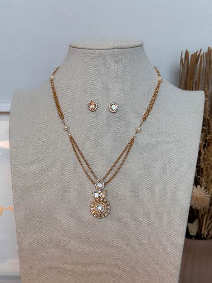DAINTY NECKLACE SET - 49284