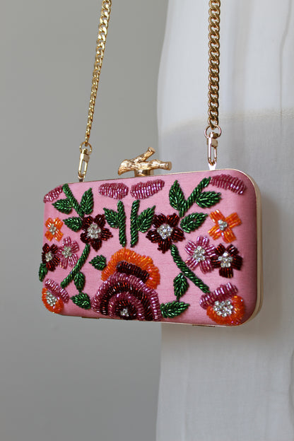 EMBELLISHED CLUTCH